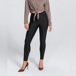 Honeylove EverReady Pant Jet Black Size Small Shaping Ponte Knit